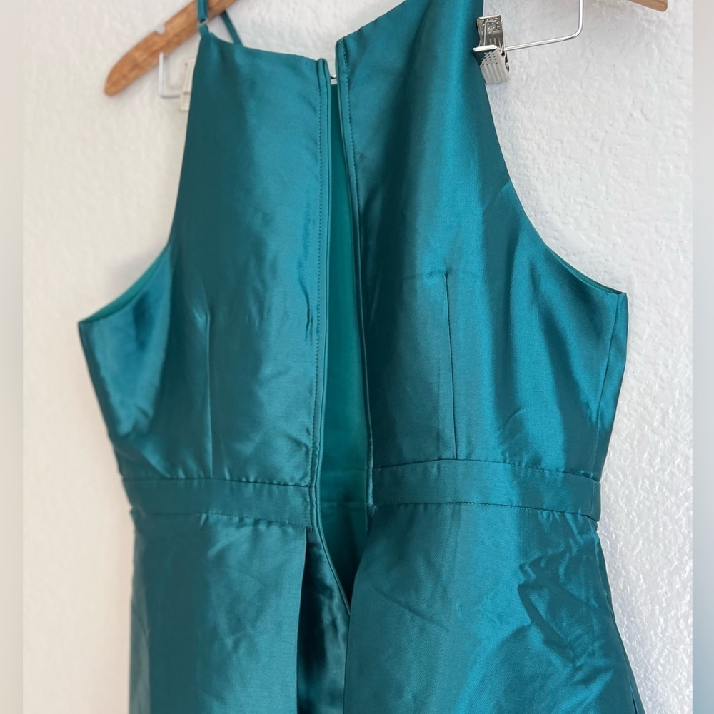 NWOT Broadway Show Emerald Green High-Low Maxi Dress - Picture 7 of 7